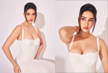 Disha Patani is a picture of grace and charm in an all-white lace dress